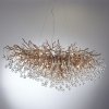 Lampa Wisząca ICICLE 2031-11 Zuma Line Złota | Nowoczesny Żyrandol 15xG9